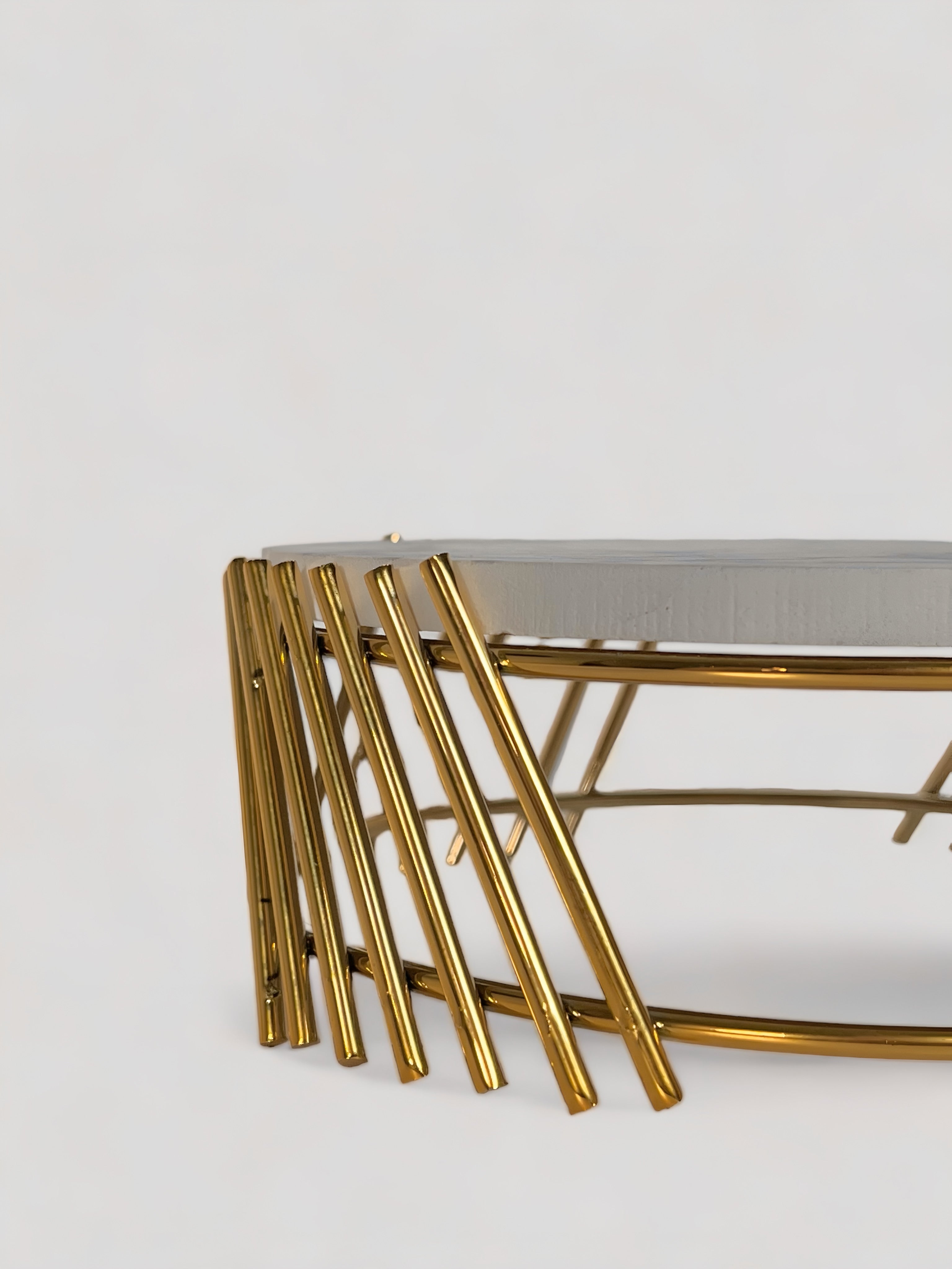 Nelly Striped Cake Stand