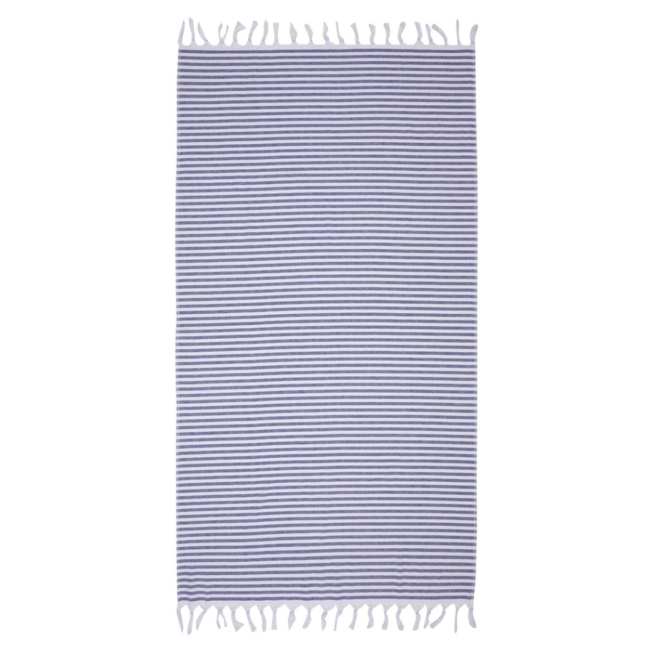 Scandi Striped Semi-Terry Towel