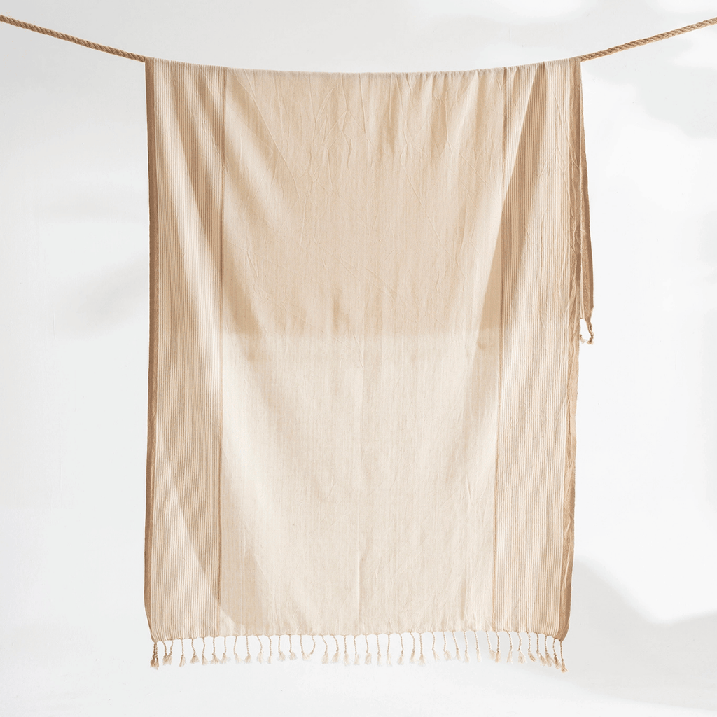 Beach Towel Beige Towel Set