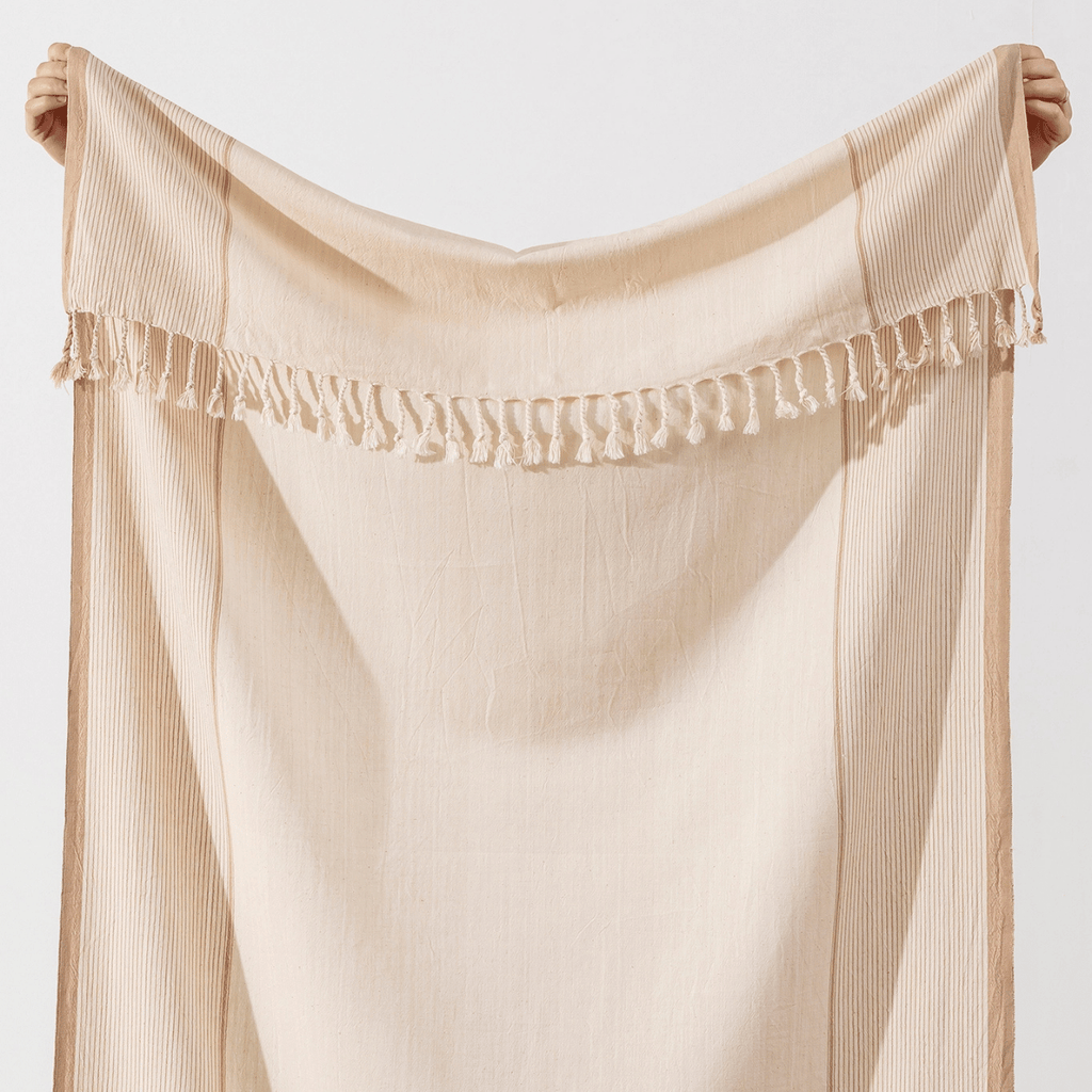Beach Towel Beige Towel Set